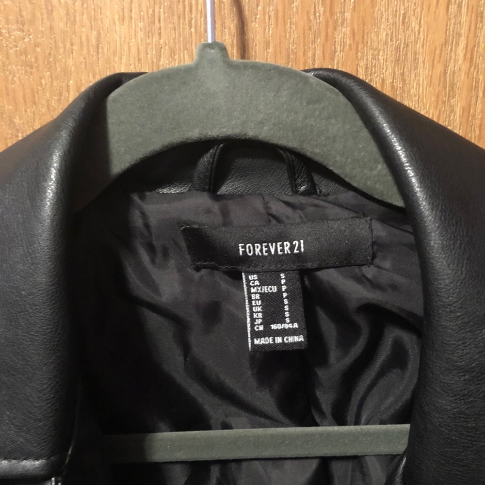 Forever 21 leather jacket